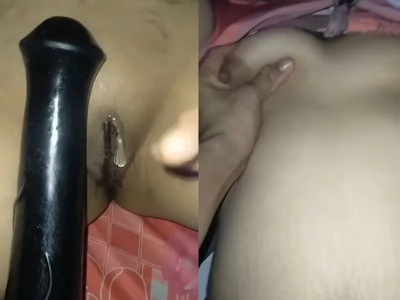 Gấu xinh tươi vú to bướm múp móc lồn bằng sextoy cực sướng